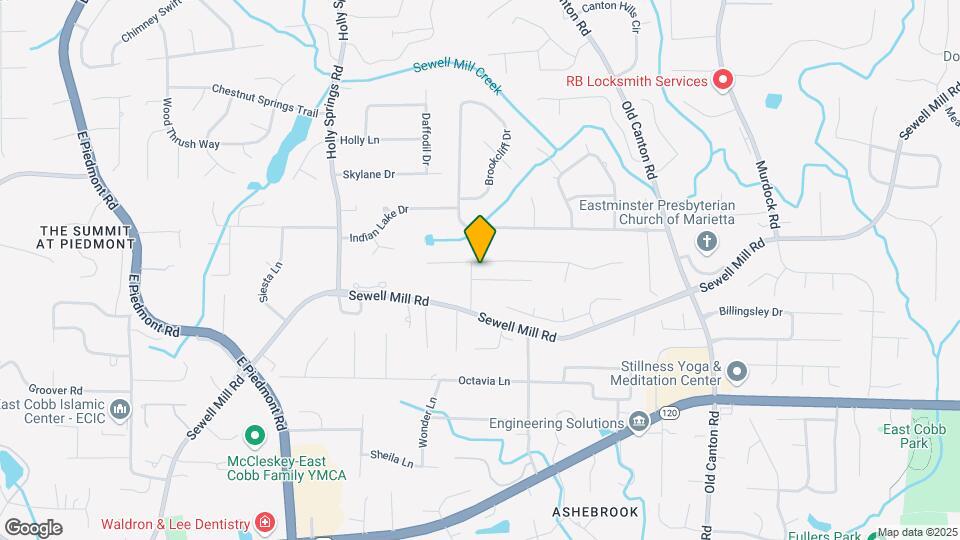 2750 Dellinger Dr Map and Location Details