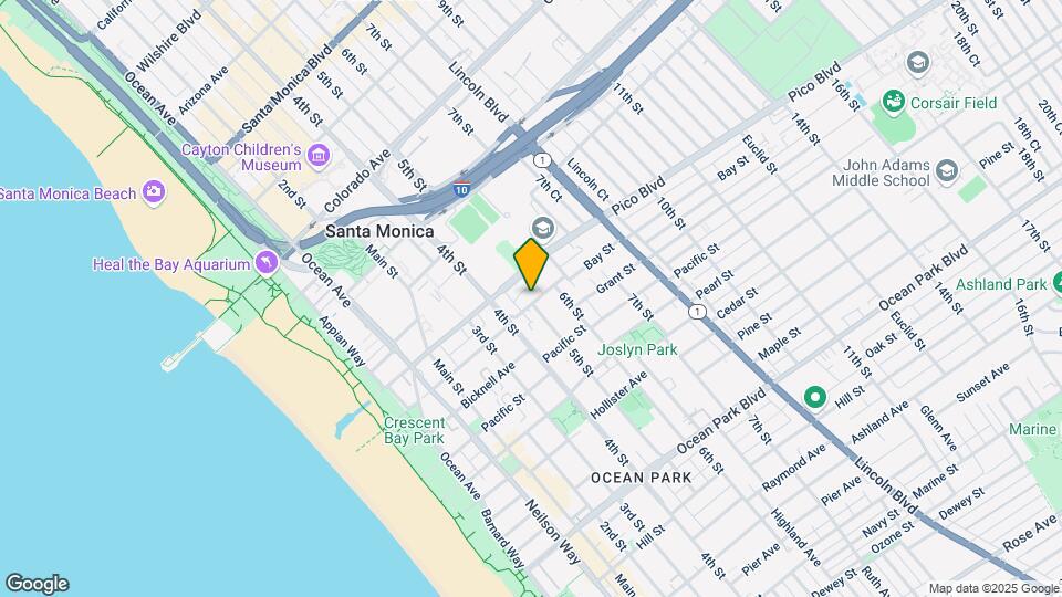 501 Bay St Map and Location Details
