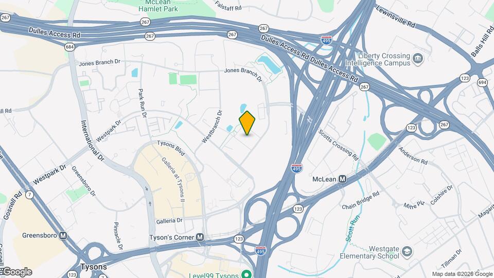 7915 Jones Branch Dr, Unit SI ID1523035P Map and Location Details