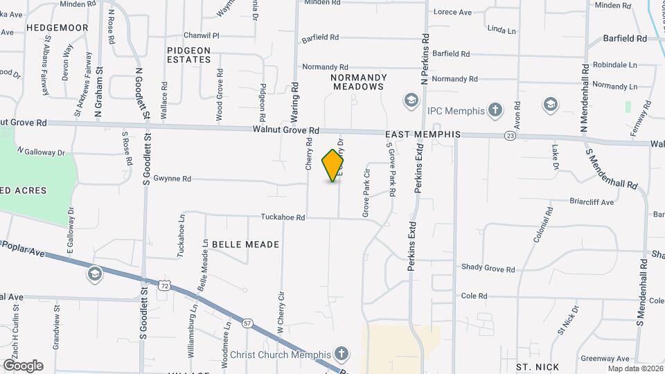 135 E Cherry Dr Map and Location Details