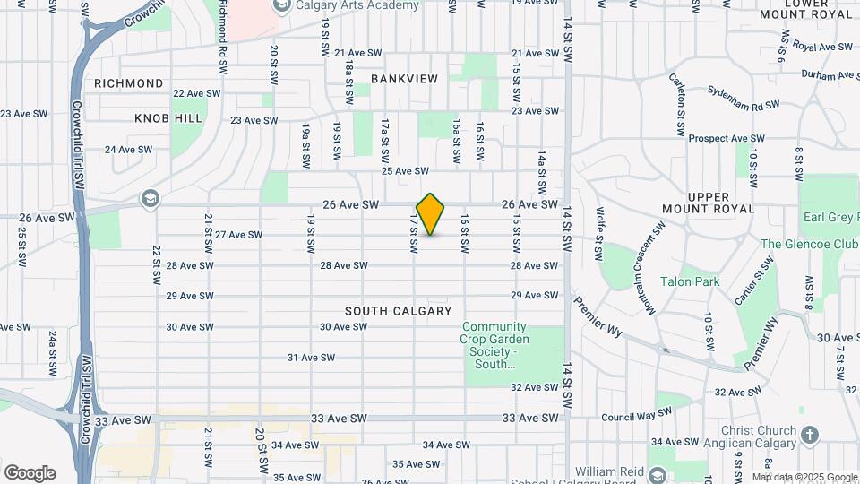 1733 27th Ave SW Map and Location Details