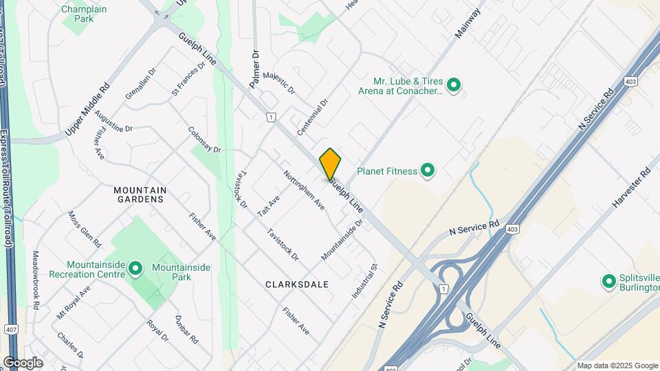 1232 Guelph Line Map and Location Details