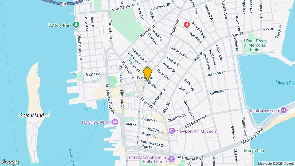 3 1/2 Bull St, Unit 1 Map and Location Details