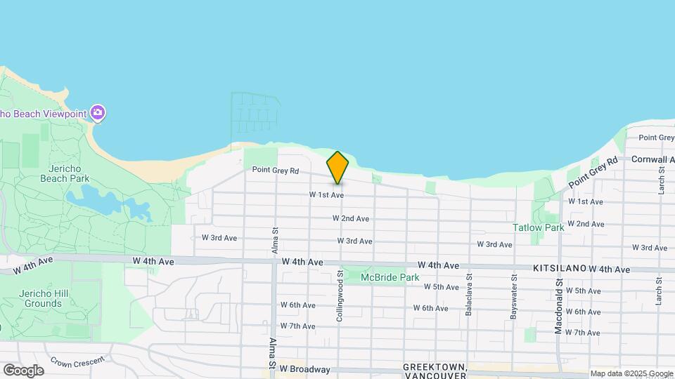 1641 Collingwood St Map and Location Details