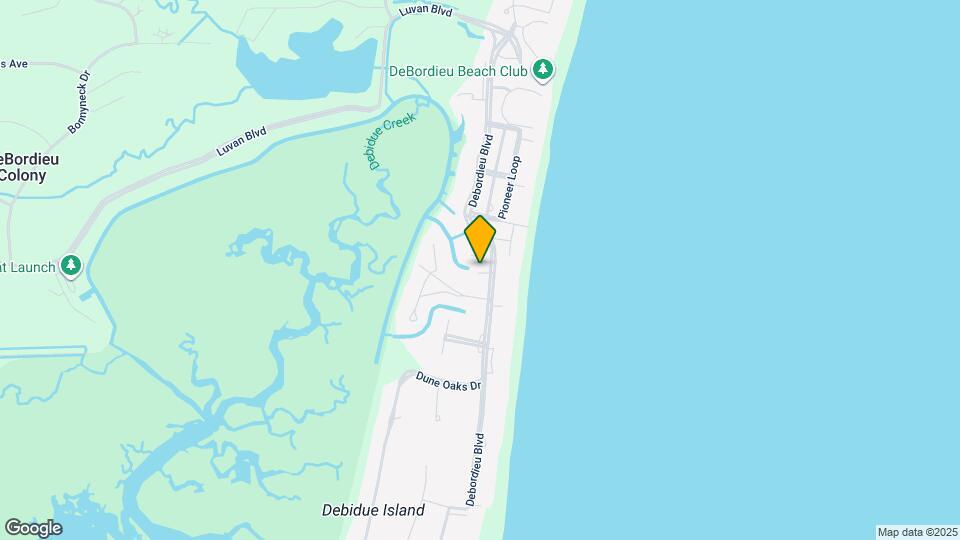 858 Debordieu Blvd Map and Location Details
