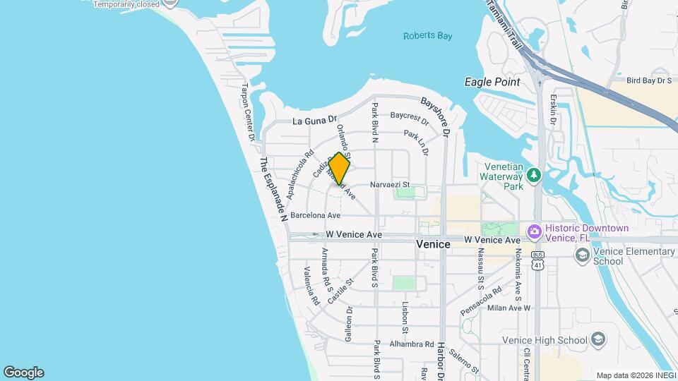 629 Madrid Ave Map and Location Details