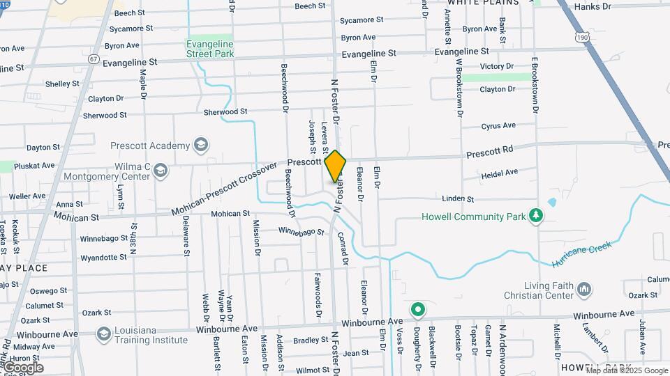 3963 N Foster Dr Map and Location Details