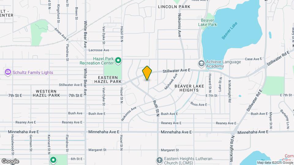 875 Iroquois Ave Mapa y Detalles de la Ubicación