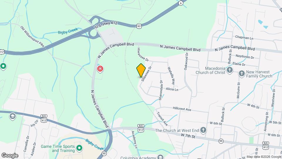 413 Shawnee Dr Map and Location Details