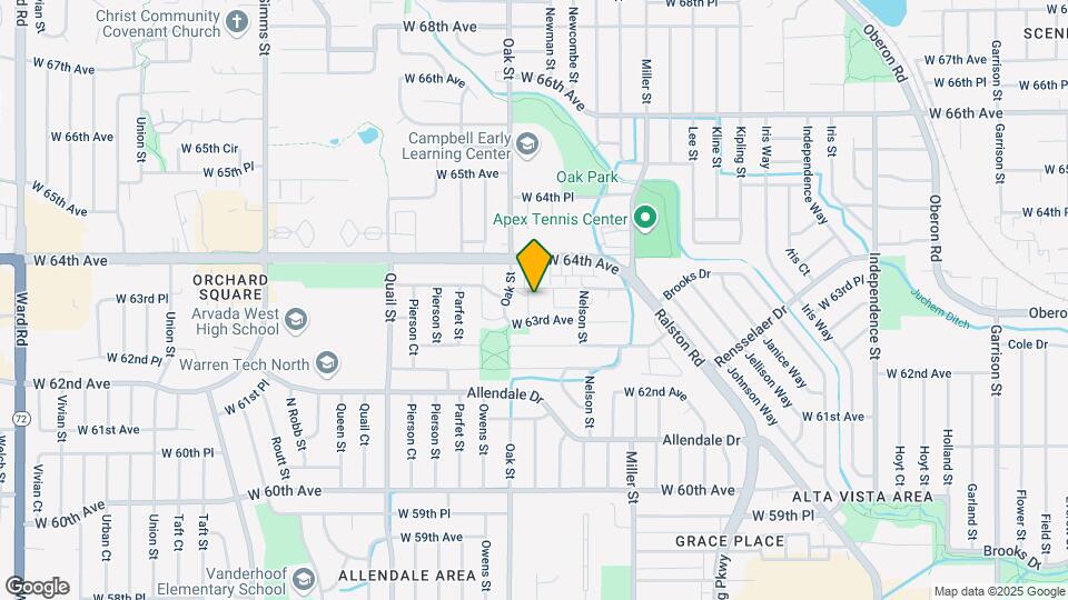 10784 W 63rd Pl, Unit 204 Map and Location Details