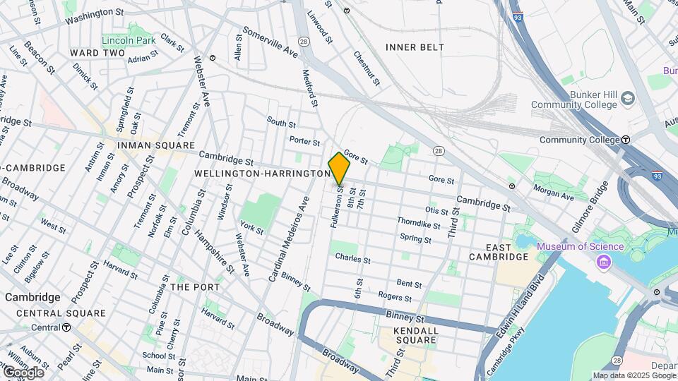 17 Fulkerson St-Unit -105 Map and Location Details
