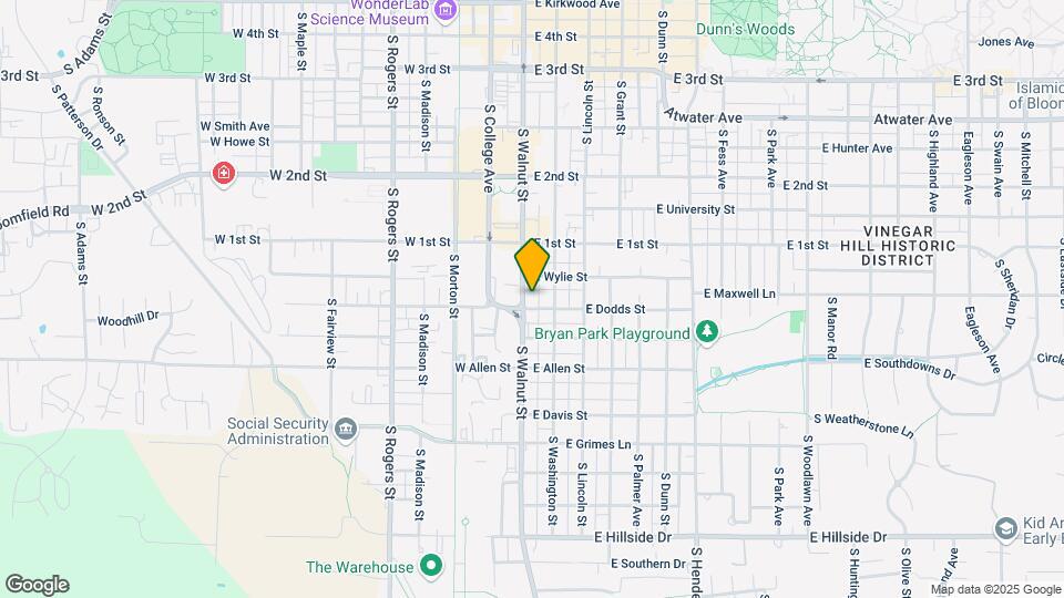 725 S Walnut St Mapa y Detalles de la Ubicación
