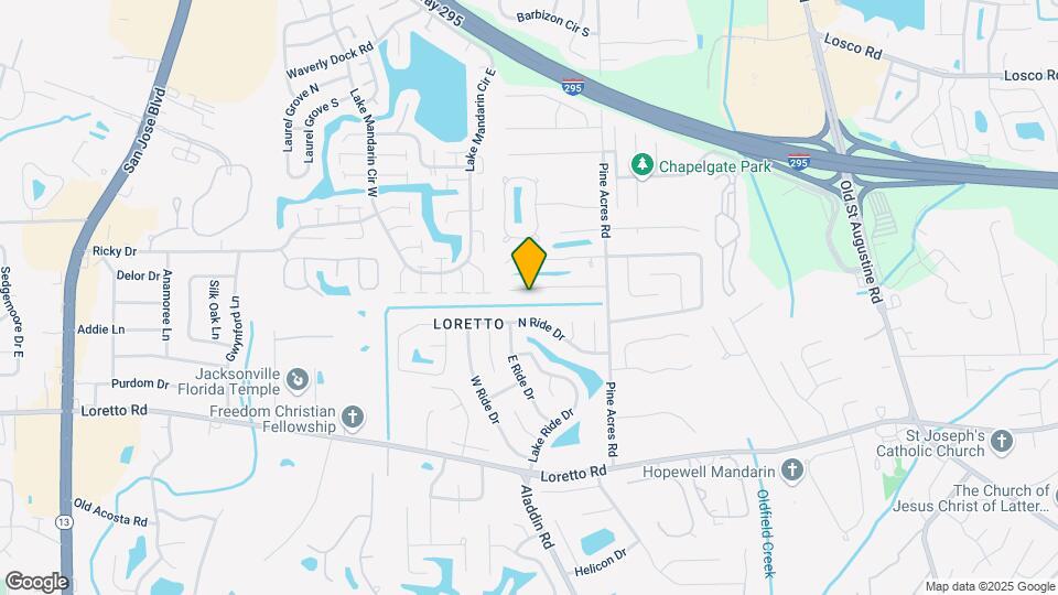 3842 Olympic Ln Map and Location Details