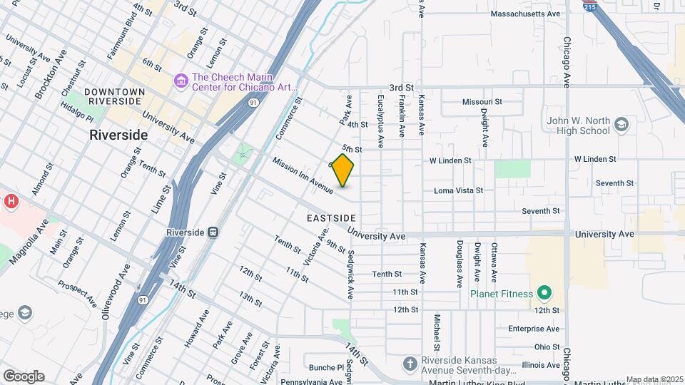 2583 7th St Map and Location Details