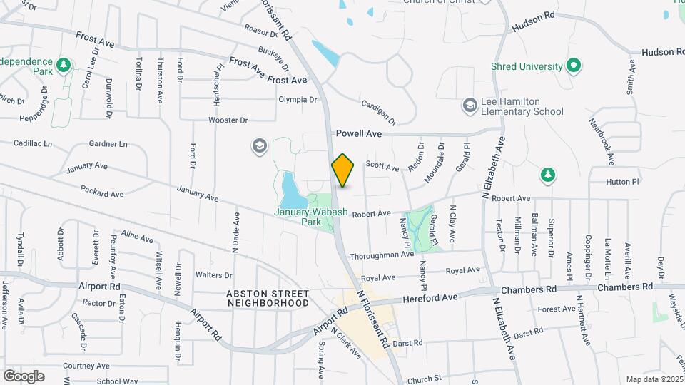 630 N Florissant Rd Mapa y Detalles de la Ubicación