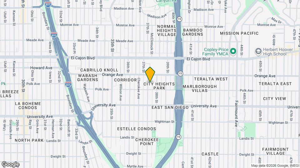 4133-4139 37th St Map and Location Details