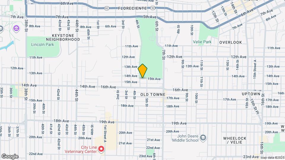 408 15th Ave Map and Location Details