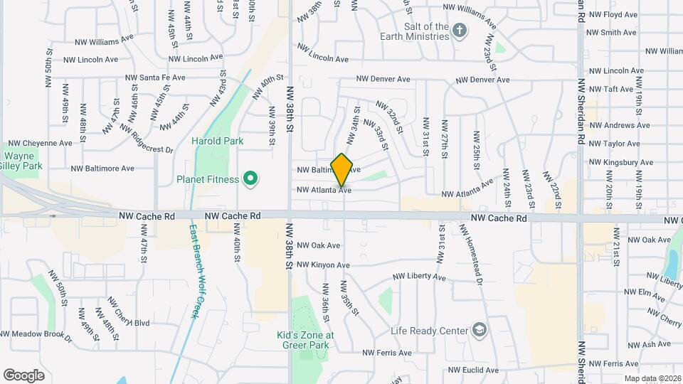 3402 NW Atlanta Ave Map and Location Details