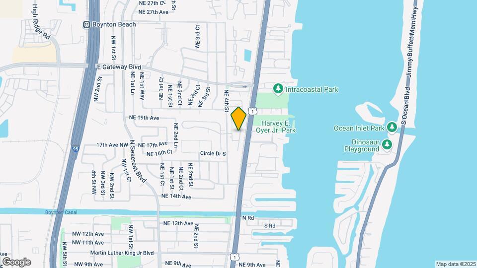 1851 NE 6th Ct. Map and Location Details