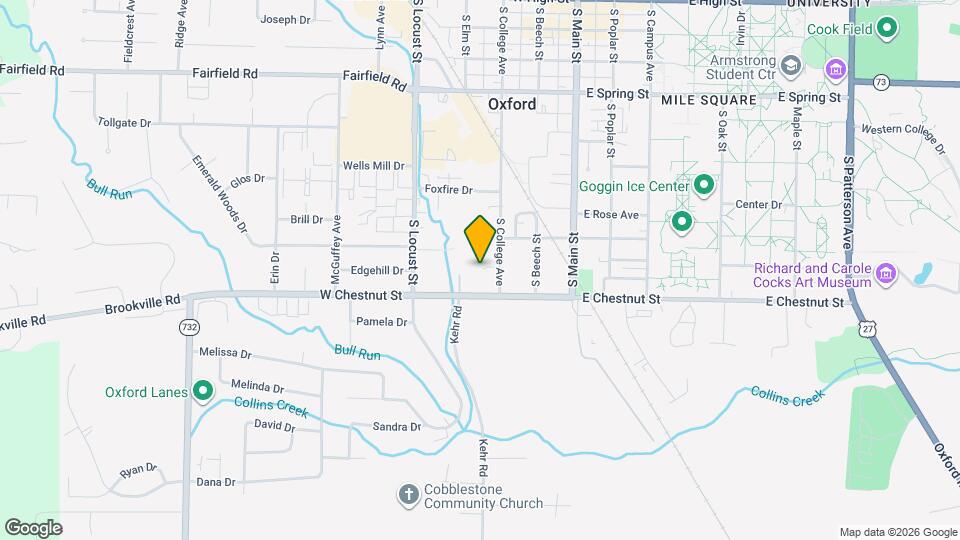 804 S College Ave Mapa y Detalles de la Ubicación