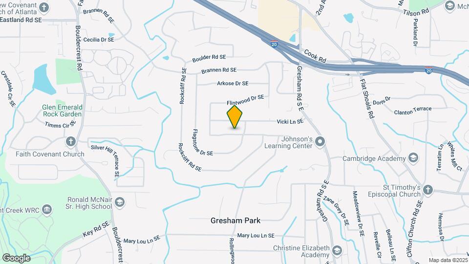 1814 Flintwood Dr SE Map and Location Details