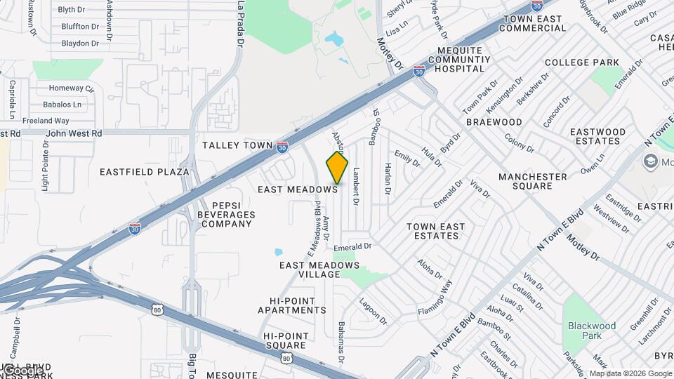 2917 Abston Dr Map and Location Details