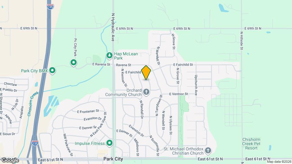 6651 N Scottsville St Map and Location Details