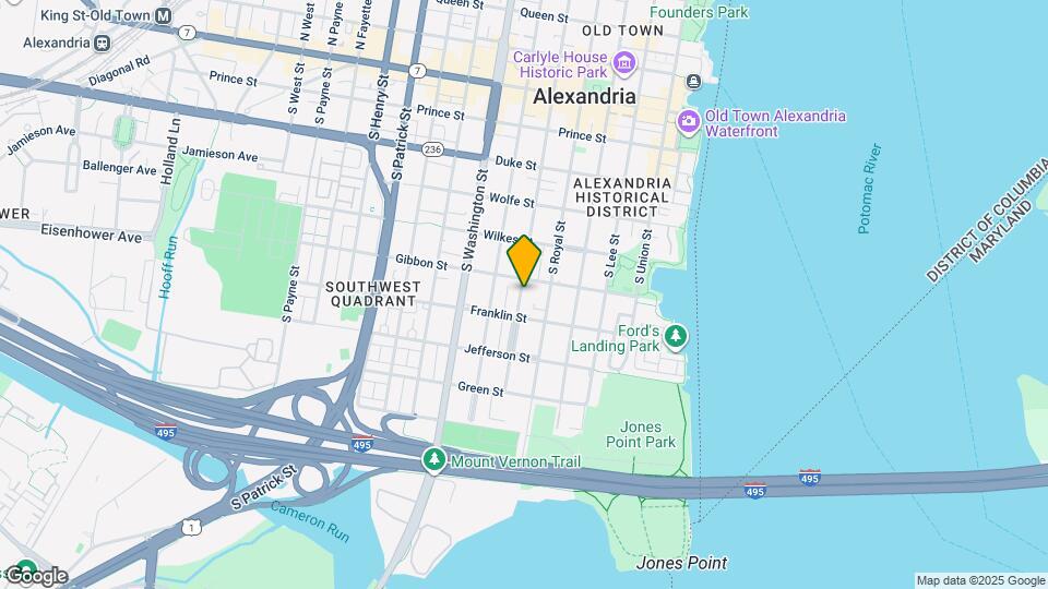 618 S Pitt St Mapa y Detalles de la Ubicación