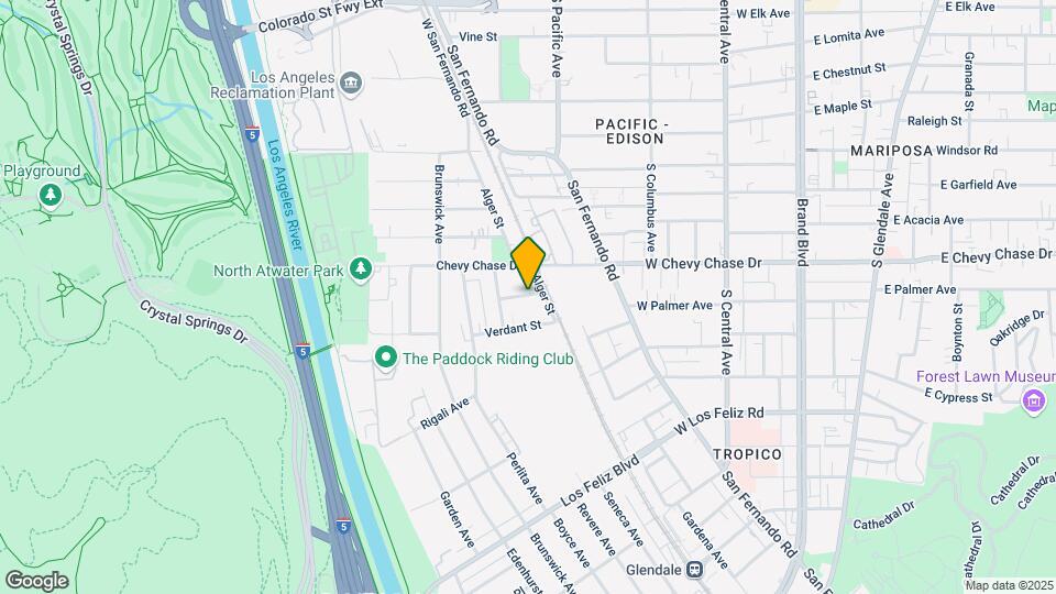 4204 Willimet Ave Mapa y Detalles de la Ubicación
