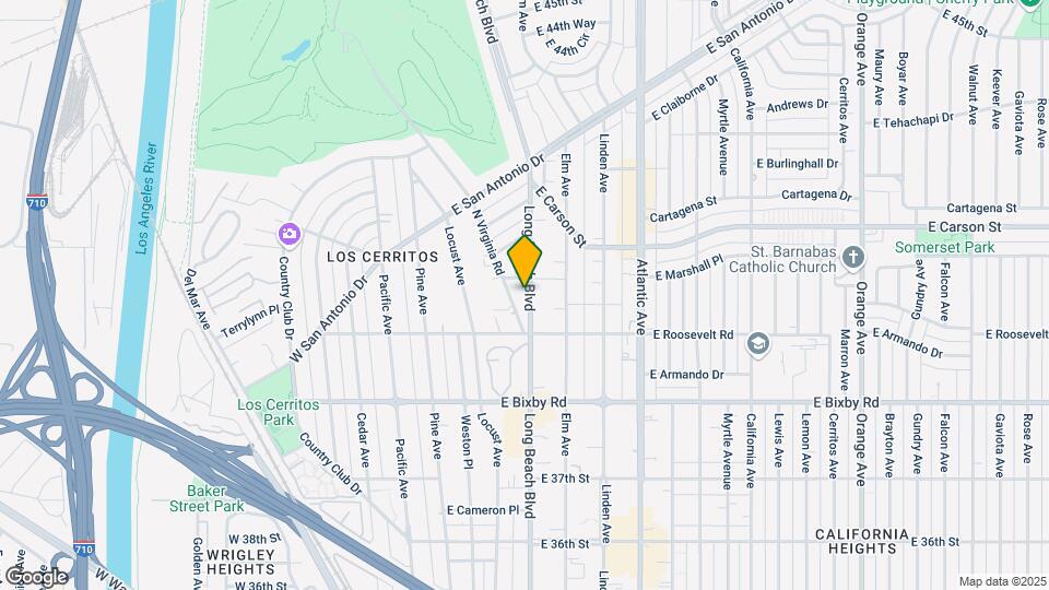 3937 Long Beach Blvd Map and Location Details