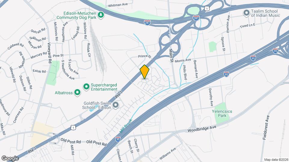 311 Edison Glen Terrace Map and Location Details