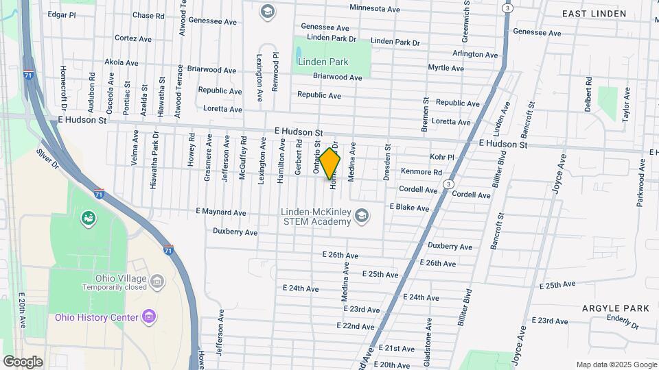 2227 Homestead Dr Map and Location Details