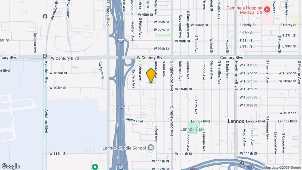 4919 W 104th St Map and Location Details