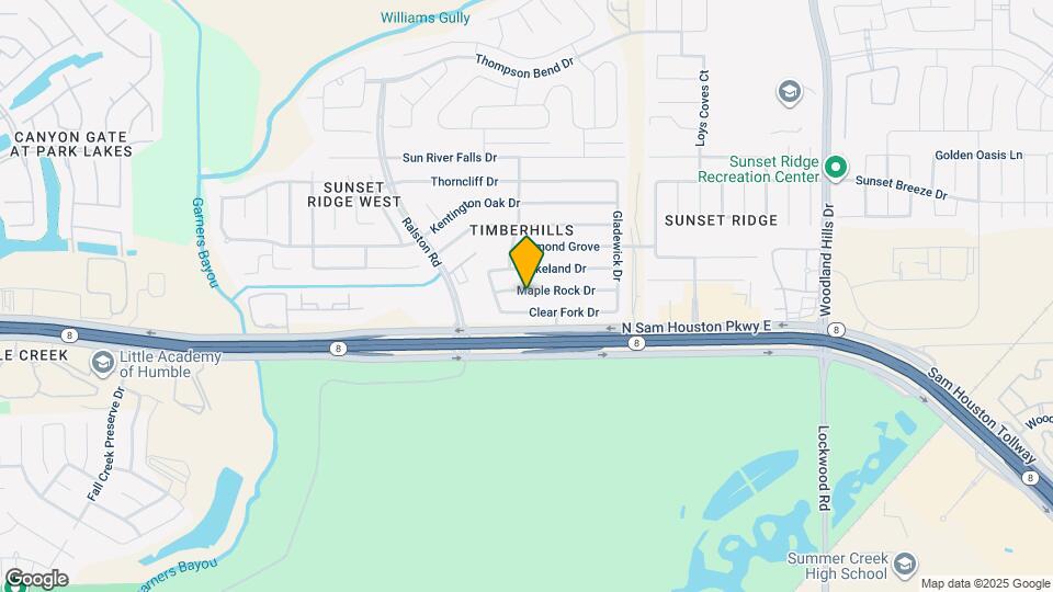 10906 Maple Rock Dr Map and Location Details