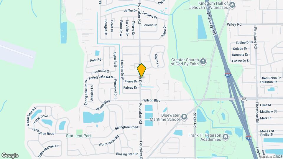 2562 Eiffel Cir W Map and Location Details