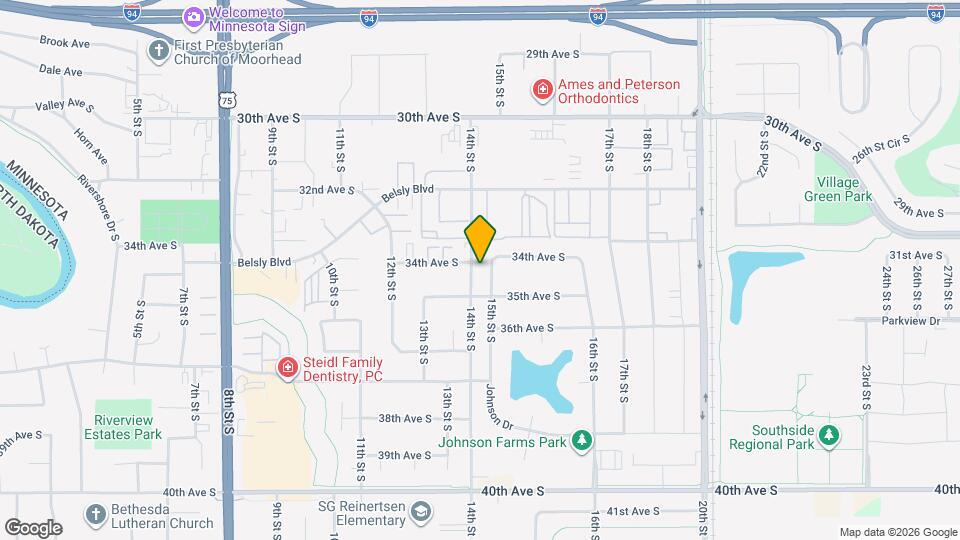 3427 15th St S Map and Location Details