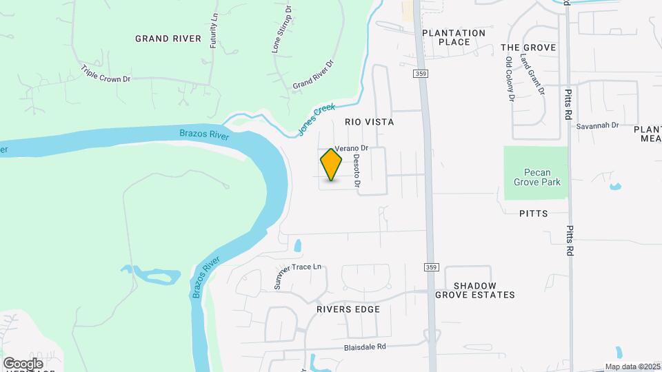 2610 Costa Verde Way Map and Location Details