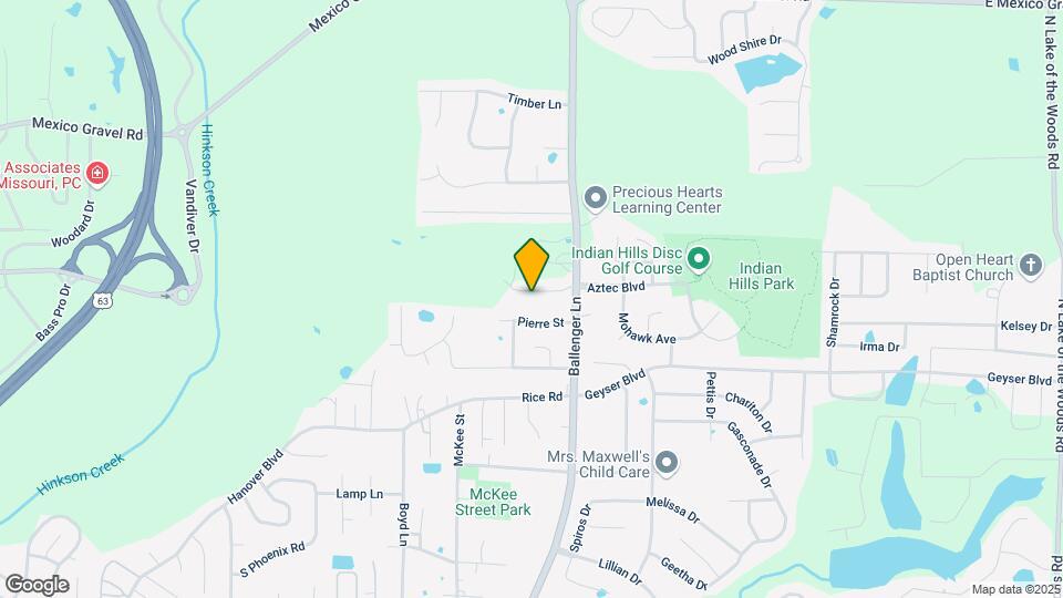 4618 Dehaven Dr Map and Location Details