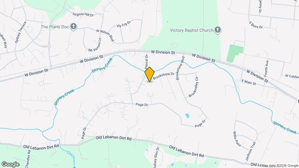 2402 Brookstone Pl Map and Location Details