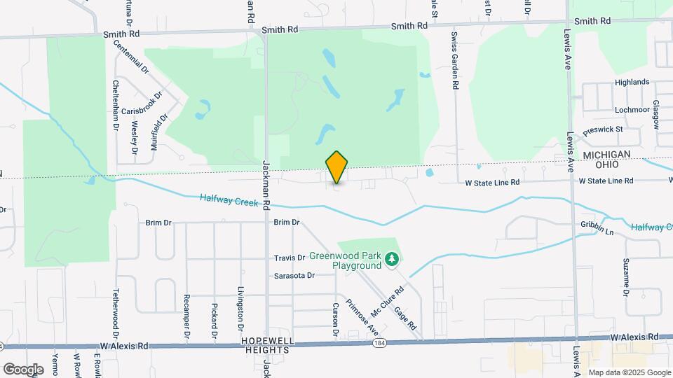 1550 Brooke Park Dr, Unit 1 Map and Location Details