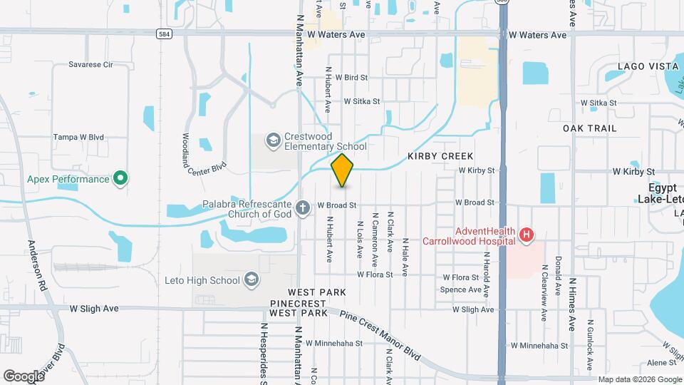 7508 N Thatcher Ave Map and Location Details