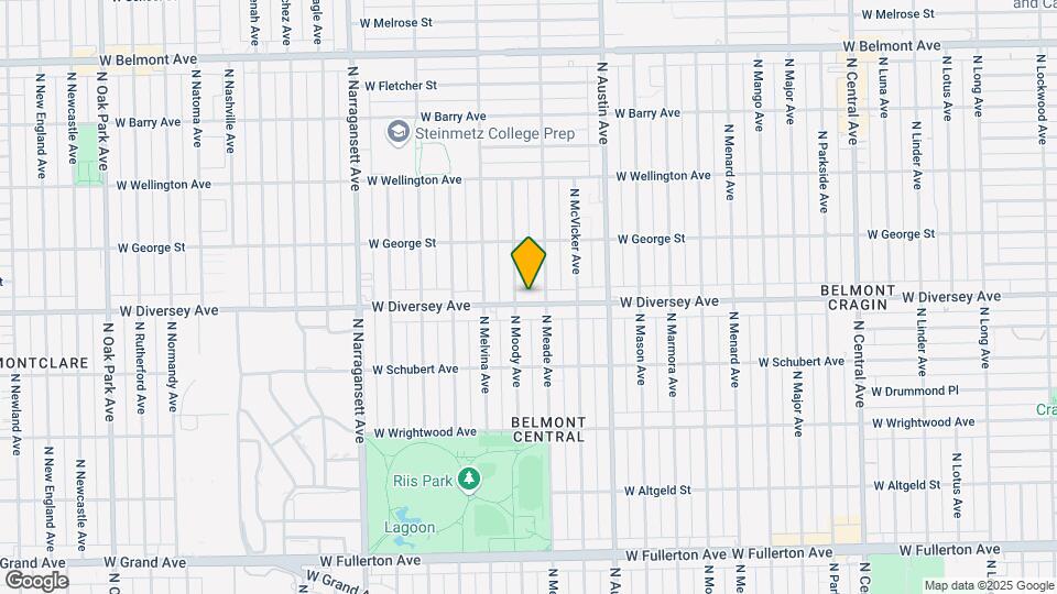 6112 W Diversey Ave Mapa y Detalles de la Ubicación