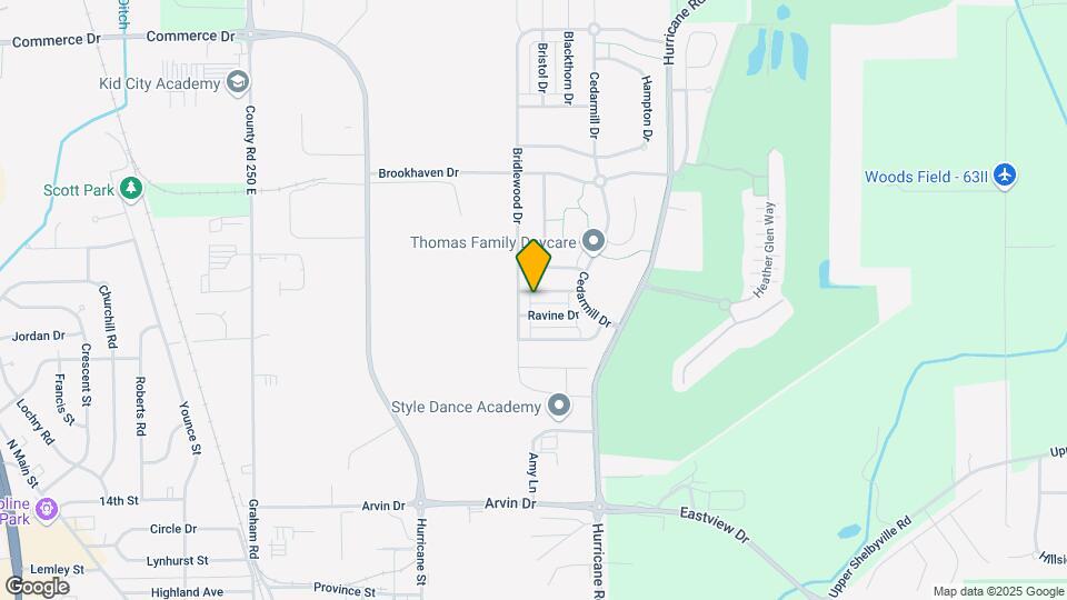913 Harbon Dr Map and Location Details