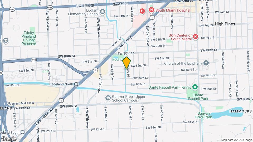 8230 SW 63rd Pl Map and Location Details