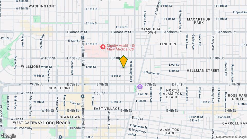 841 Olive Ave Mapa y Detalles de la Ubicación