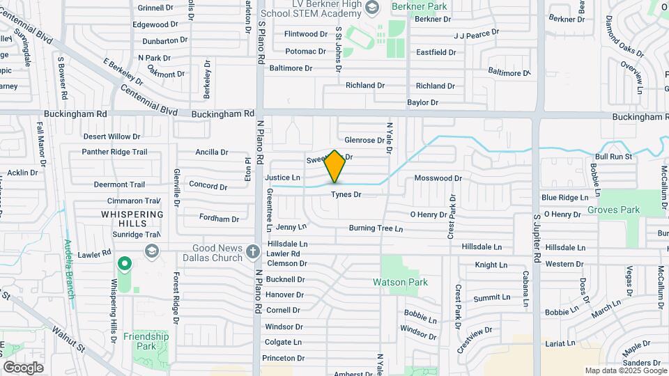 4205 Tynes Dr Map and Location Details