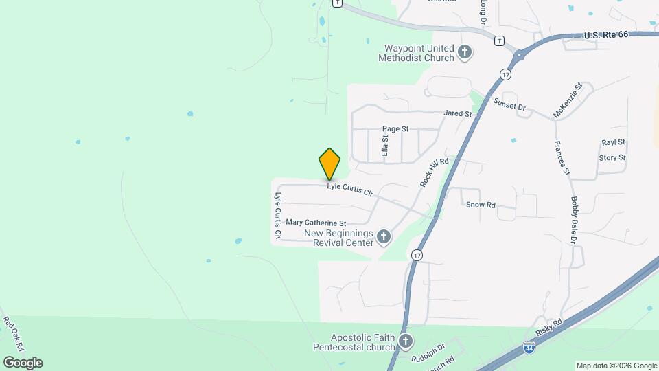 184 Lyle Curtis Cir Map and Location Details