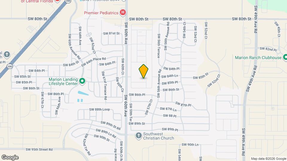 5833 SW 85th Pl Map and Location Details