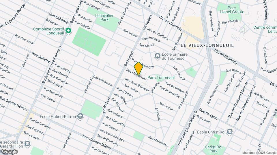 2426 Montarville St Map and Location Details