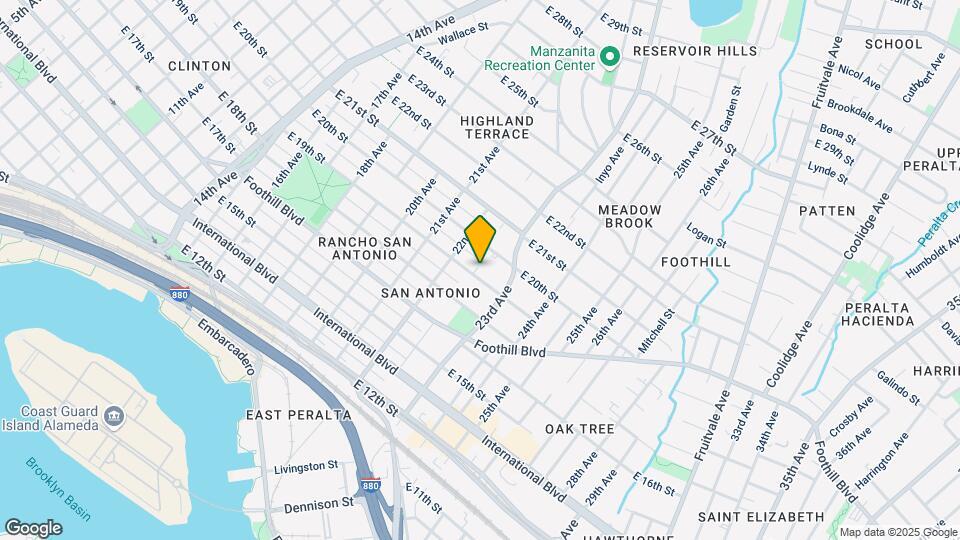 2246 E 19th St Mapa y Detalles de la Ubicación